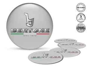 Bertone Adesivi Cupola Alta Qualità Quantum Prism Logo